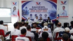 Rakorwil Perindo Jabar 2026 Perkuat Konsolidasi, Bidik 60.000 Anggota Aktif pada 2027