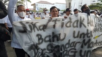 Aksi Bela Program MBG di Sukabumi, Massa Tegaskan Bukan Demonstran Bayaran