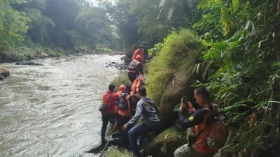 Tim SAR Gabungan Temukan Bocah Diduga Terseret Arus Sungai Cicatih di Sukabumi