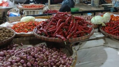 Harga Cabai dan Telur Ayam di Kota Sukabumi Naik, Komoditas Lain Masih Stabil