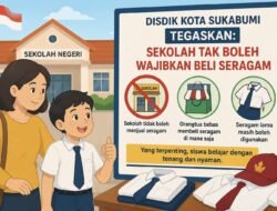 Disdik Kota Sukabumi: Seragam Lama Masih Boleh Dipakai, Sekolah Dilarang Memaksa Beli Baru