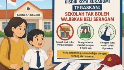 Disdik Kota Sukabumi: Seragam Lama Masih Boleh Dipakai, Sekolah Dilarang Memaksa Beli Baru