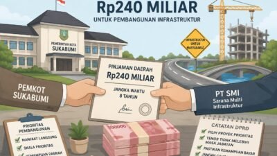Rencana Pinjaman Rp 240 Miliar Pemkot Sukabumi Dikritisi DPRD, Minta Prioritas Pembangunan dan Kemampuan Bayar Dikaji