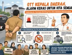 Marak Kepala Daerah Terkena OTT, PKS Kota Sukabumi Tekankan Bahaya Politik Biaya Tinggi dan Edukasi Pemilih ​
