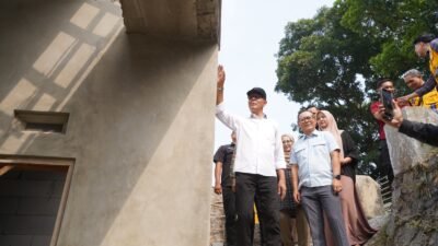 Tinjau Perbaikan Rutilahu Program BSPS, Wali Kota Sukabumi Dorong Peningkatan Kualitas Hunian