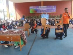 BPBD Kota Sukabumi Kenalkan Simulasi Vertical Rescue hingga Animal Rescue ke Santri