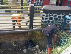 Cegah Banjir Limpasan, BPBD Kota Sukabumi Bersihkan Saluran Air yang Tersumbat Sampah
