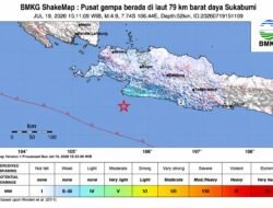 Gempa Magnitudo 4,9 Guncang Sukabumi, Warga Cibadak Rasakan Getaran