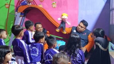 Kolaborasi BPBD dan Yayasan CFA Perkuat Kesiapsiagaan Bencana Anak Usia Dini di Sukabumi