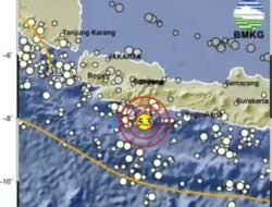 Gempa M 5,3 Guncang Barat Daya Pangandaran, Getarannya Dirasakan hingga Sukabumi