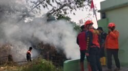 Kebakaran Lahan Bambu di Cikole Sukabumi, Api Diduga Berasal dari Pembakaran Sampah