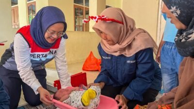 Pertamina Patra Niaga RJBB Perkuat Gizi Balita dan Ketahanan Pangan Keluarga melalui Program GARBATERA