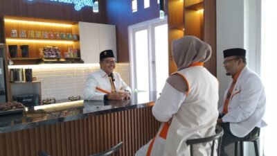 Usai Upacara HUT Ke-81 RI, PKS Kota Sukabumi Launching Pojok Kopi Kemenangan