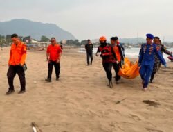 Korban Tenggelam di Pantai Karangnaya Sukabumi Ditemukan Meninggal Dunia