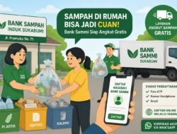 Sampah di Rumah Bisa Jadi Cuan, Bank Sammi Sukabumi Siap Angkut Gratis