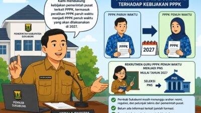 Pemkab Sukabumi Tunggu Arahan Teknis Soal PPPK Daerah Jadi ASN Pemerintah Pusat