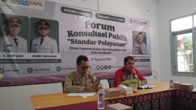 Forum Konsultasi Publik Standar Pelayanan Disdukcapil Kota Sukabumi, Layanan Adminduk Didorong Makin Cepat dan Mudah