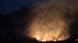 Kebakaran Lahan di Simpenan Sukabumi, 5.000 Meter Persegi Terbakar dan 30 Rumah Terancam