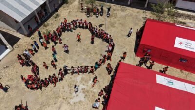 Pascagempa di NTT, PMI Bangun Tenda Belajar dan Dukung Rumah Sakit Lapangan