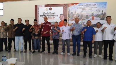 Sosialisasi Empat Pilar MPR di Sukabumi, Tokoh Lintas Agama Deklarasikan Kerukunan