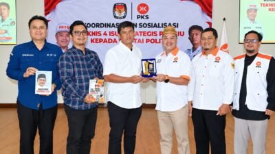 PKS dan KPU Kota Sukabumi Perkuat Koordinasi, Ketua DPD : Dukung Demokrasi Sehat dan Berkualitaa