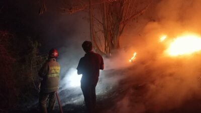 TPA Sampah Cikundul Sukabumi Terbakar, Api Melalap Area 500 Meter Persegi