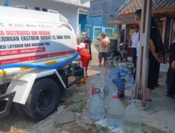 Hingga Pertengahan September, PMI Kota Sukabumi Salurkan 215.000 Liter Air Bersih untuk Warga Terdampak Kekeringan