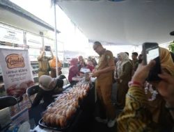 Tekan Inflasi, Pasar Murah Digelar di 30 Titik Kota Sukabumi