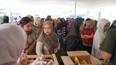 GPM di Cibeureum Sukabumi Tawarkan Beras hingga Daging dengan Harga Terjangkau