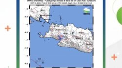 Gempa Magnitudo 3,5 Guncang Sukabumi, Getaran Dirasakan hingga Kalapanunggal