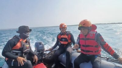 Dua Pemuda Terseret Ombak di Pantai Cibuaya Sukabumi, Tim SAR Lakukan Pencarian