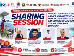 PMI Kota Sukabumi Ungkap Inovasi Kamera Sungai dan Sensor Cuaca pada Bulan PRB 2026