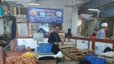 Harga Telur Ayam di Sukabumi Naik Jadi Rp 26.000 per Kilogram