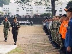 Upacara Peringatan HUT Ke-81 TNI Tingkat Kota Sukabumi Digelar di Lapang Merdeka