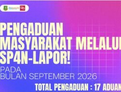 SP4N LAPOR Kota Sukabumi Tampung 17 Aduan, Terbanyak Masuk ke DKP3
