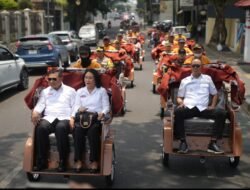 Bantuan Becak Listrik dari Presiden Republik Indonesia, Dorong Penguatan Ekonomi Rakyat di Kota Sukabumi