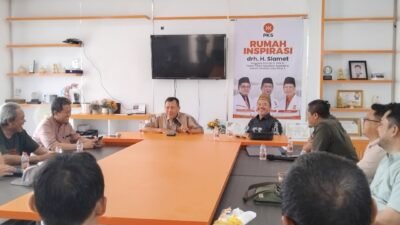 Konsolidasi di Rumah Inspirasi Anggota DPR RI drh Slamet, PKS Kota Sukabumi Perkuat Soliditas dan Pelayanan Publik